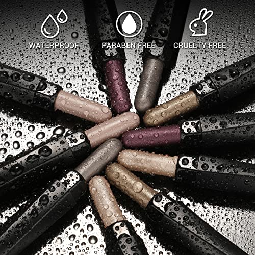 Luxaza Cream Single Eyeshadow Stick With Blending Brush, Hypoallergenic Eye Shadow Stick Makeup, Pro Waterproof & Long Lasting Eye Brightener Stick, Matte Eyeshadow Pencil Crayon Matte #122 #TOP4