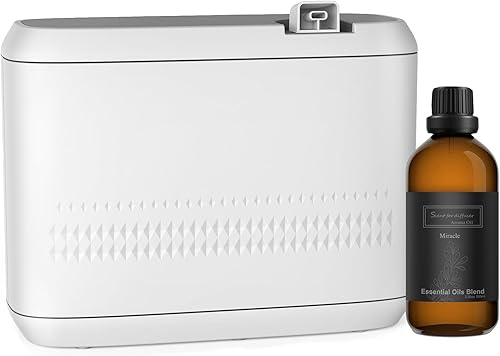 Difusor de aromaterapia, máquina de aire inteligente para el hogar, difusor de aroma HVAC de 28.7 fl oz para aceites esenciales, difusor de