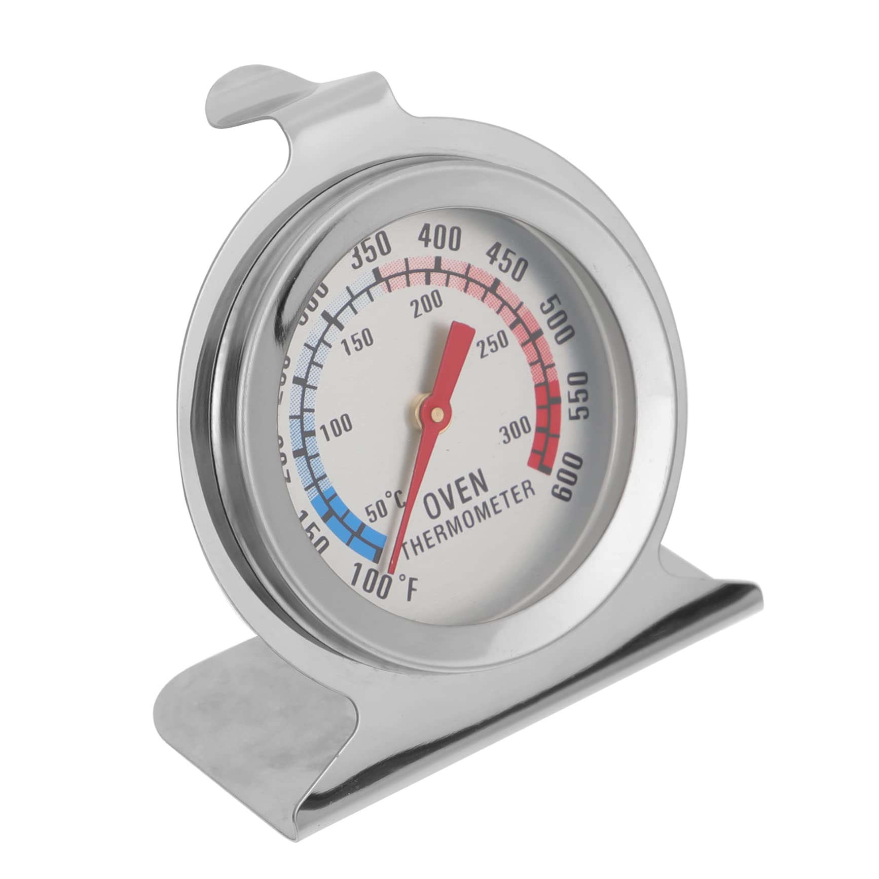 BEBEMOKO Digital Grill Thermometer Cooking Temperature Gauge Stainless Steel Baking Oven Thermometer Portable Food Temperature for Safe Cooking and Grilling