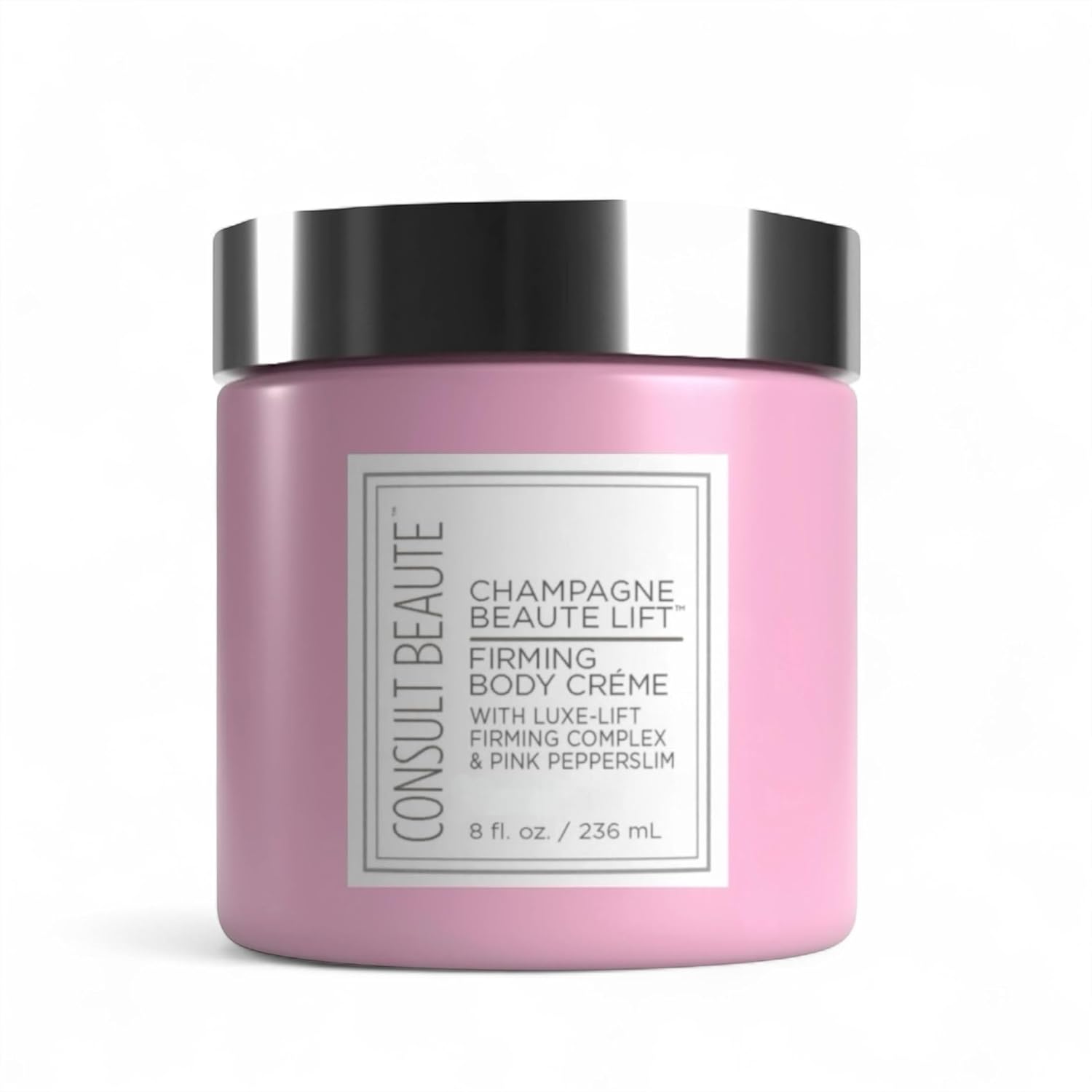 Consult Beaute Champagne Lift Hydrating Firming Body Cream with Pink Pepperslim for Crepey Skin Moisturizer Tightens, Tones & Hydrates Dry Skin on Arms & Legs – 8 oz. Consult Beaute Champagne Lift Hydrating Firming Body Cream with Pink Pepperslim for Crepey Skin Moisturizer Tightens, Tones & Hydrates Dry Skin on Arms & Legs – 8 oz.