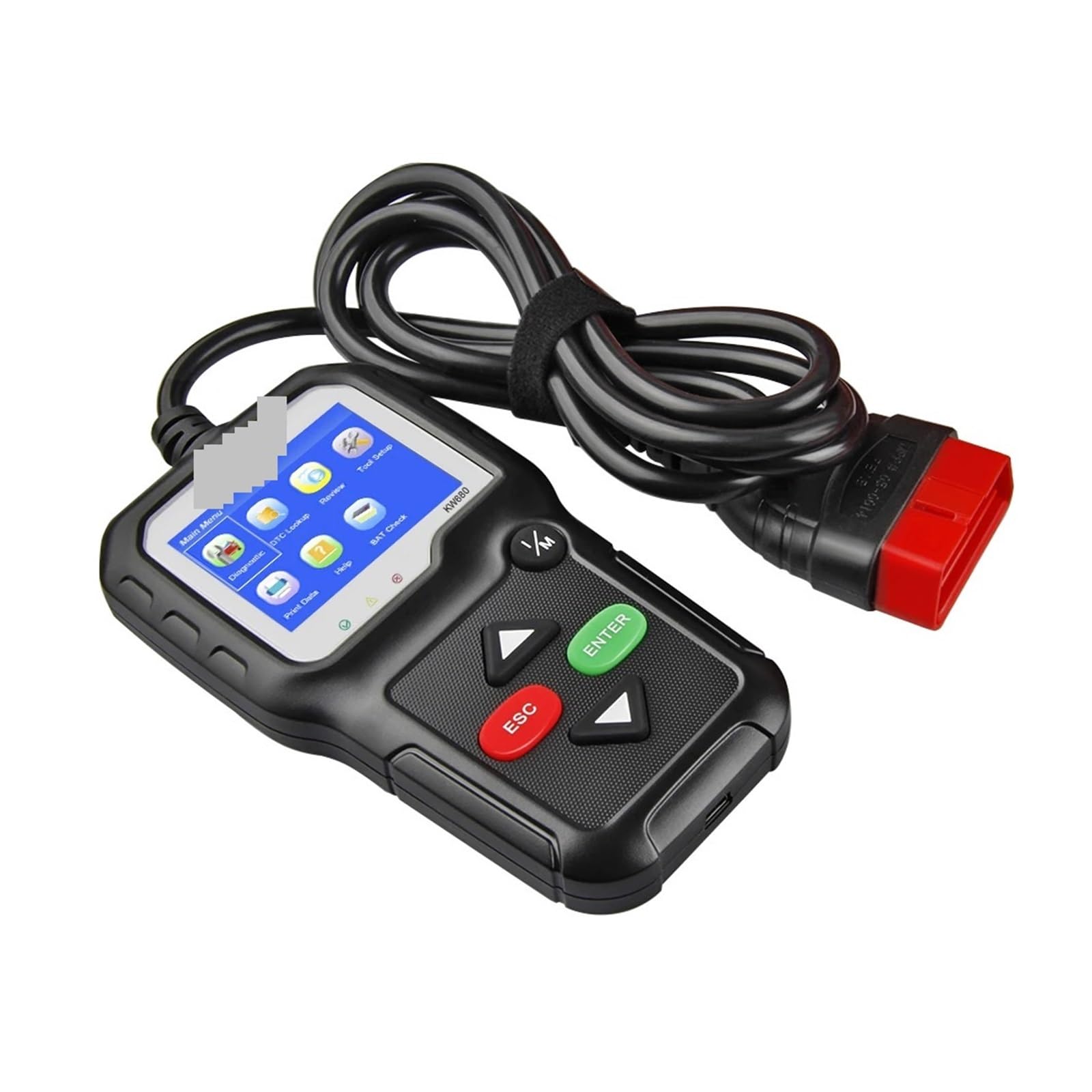 KW680 OBD2 Scanner OBDII Auto Diagnostica Strumenti Diagnostici Auto Lingua Russa Strumento Scanner Auto Lettore di Codici Diagnostici