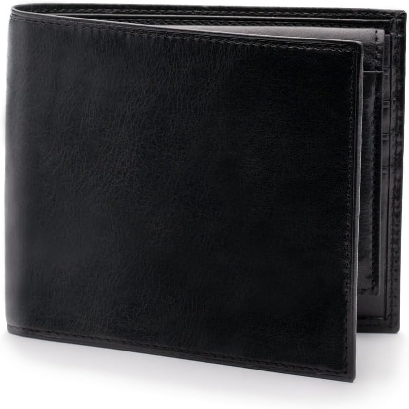 Bosca Mens Old Leather Collection - Credit Wallet w/I.D. Passcase