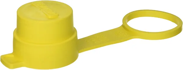 Leviton Cap For All 30A Wetguard Locking Plugs, IP66, 28W, Yellow