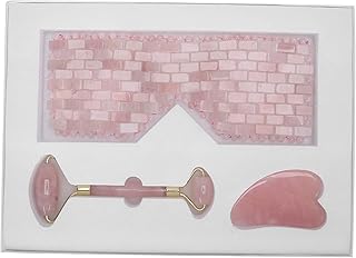 Raspador, placa raspadora de rosto portátil para aliviar o estresse e aliviar a fadiga ocular para melhorar as olheiras