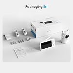 ieGeek Baby Monitor, Baby Camera Monitor With 5" 720P Screen,HD Night Vision,Automatic Motion Tracking & Hazard Alerts,2-Way Talk,Temperature&Humidity Sensor,Wifi Camara Para Bebes With Smartphone App