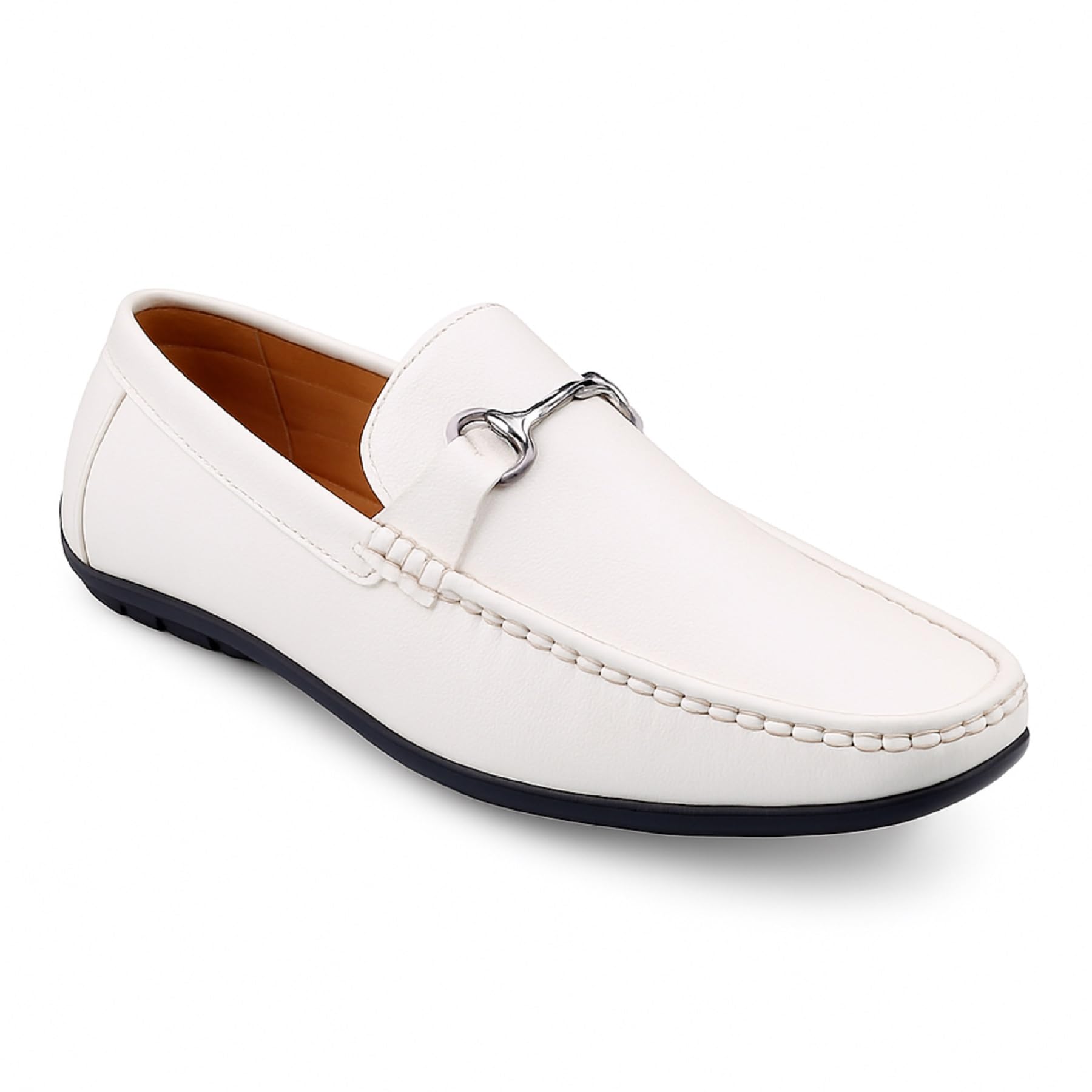 baxxico Men's Faux Leather Material Casual Loafer and Moccasion Slip-On Shoes-picture-21