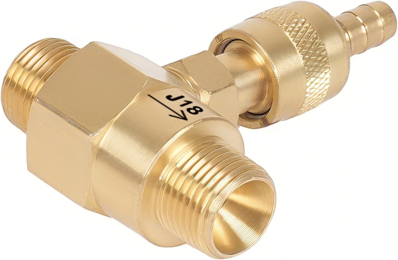 2-3 GPM Pressure Washer Chemical Injector 100774 for General Pump Power Washer Downstream Injector 1.8mm Orifice Max 4500 PSI for 3/8" NPT-M High Draw to 20%