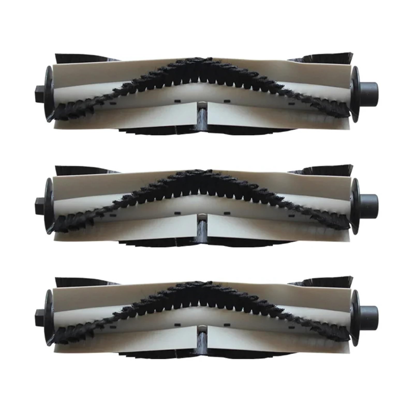ASUIU 1/3pcs Robot Vacuum Cleaner Roller Brush,Compatible For ILIFE,A20 T20S V3x,Compatible For Polaris,PVCR 3600 G2 0926W G2 0726W G2 1226 Brush(3 Pcs)