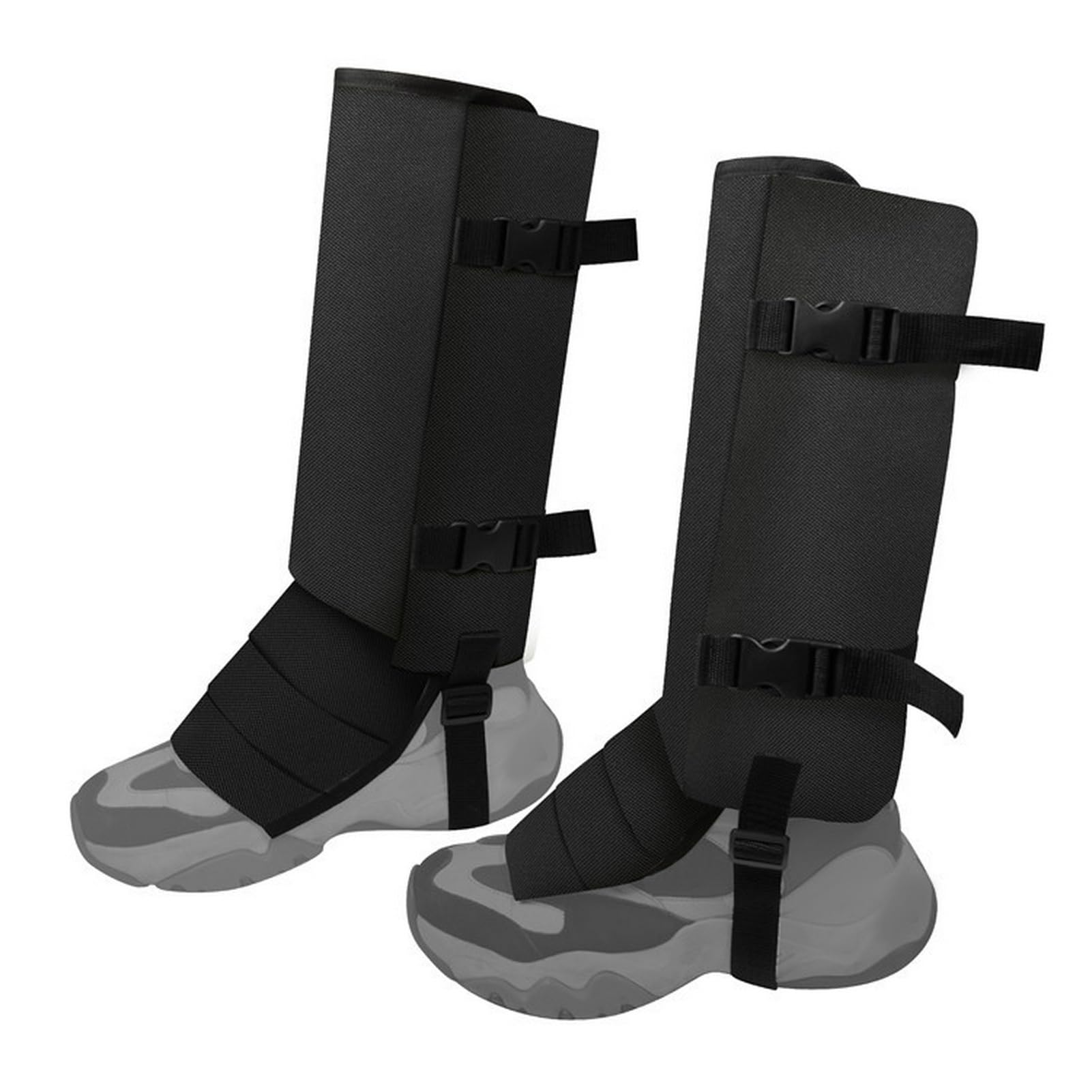 Guêtres de protection contre les morsures Guêtres de bottes de neige Guêtres de jambe imperméables Taille à dégagement rapide Protection contre les morsures réglable Camping Randonnée