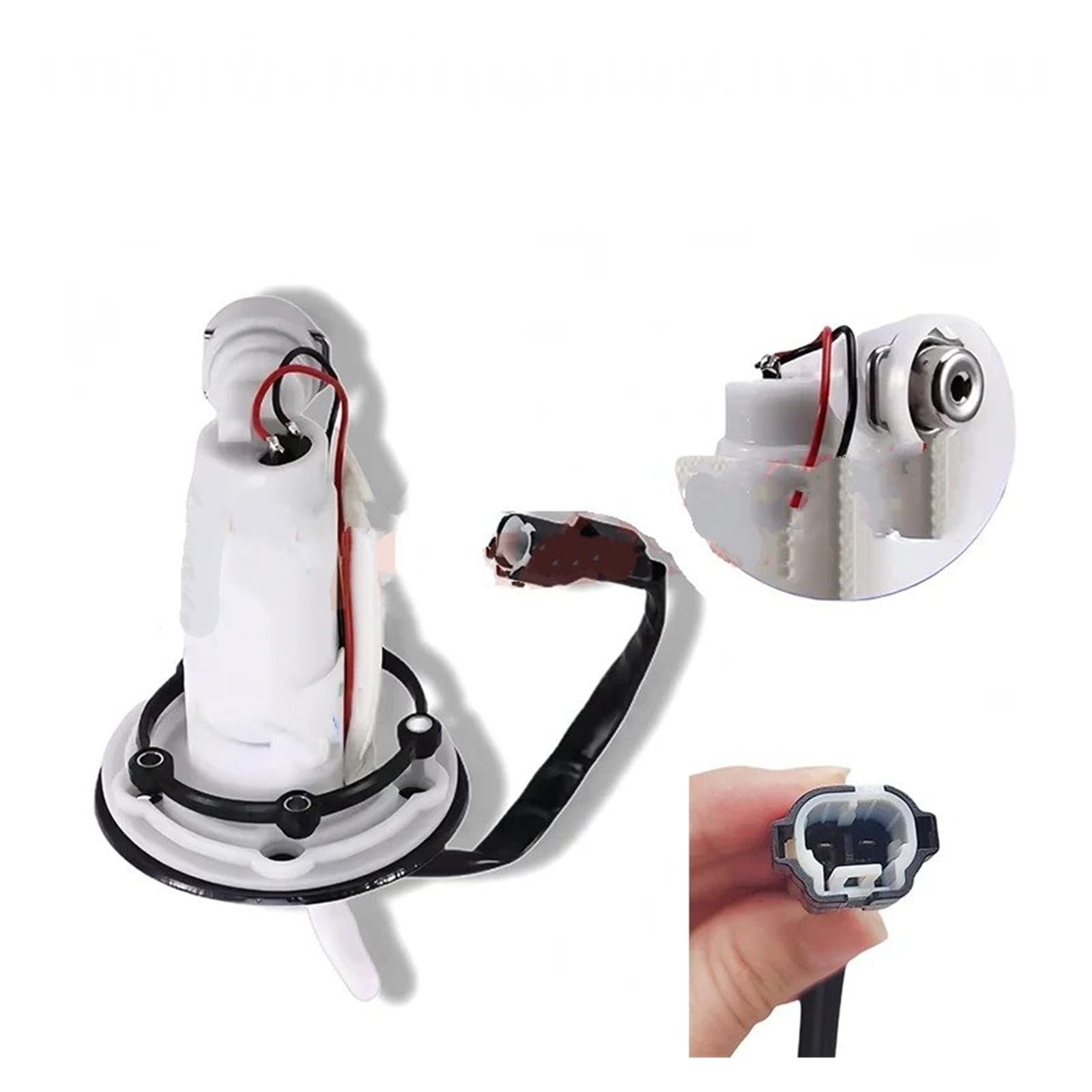 Motocicleta Fuel Pump Conjunto Bomba Combustible Motocicleta Para CFMOTO 300NK 300SS 300SR 650 650NK 700CL-X 6KJV-150900-8001 CF450-650cc/presión 350 Kg