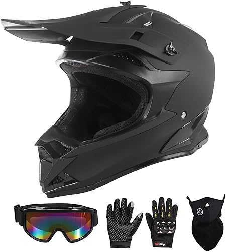 Miniatura 2 de SPARK - Casco de motocross para adultos, casco para bicicleta todoterreno, motocicleta de cara completa, bicicleta de montaña, E-Bike, BMX, MX, ATV,