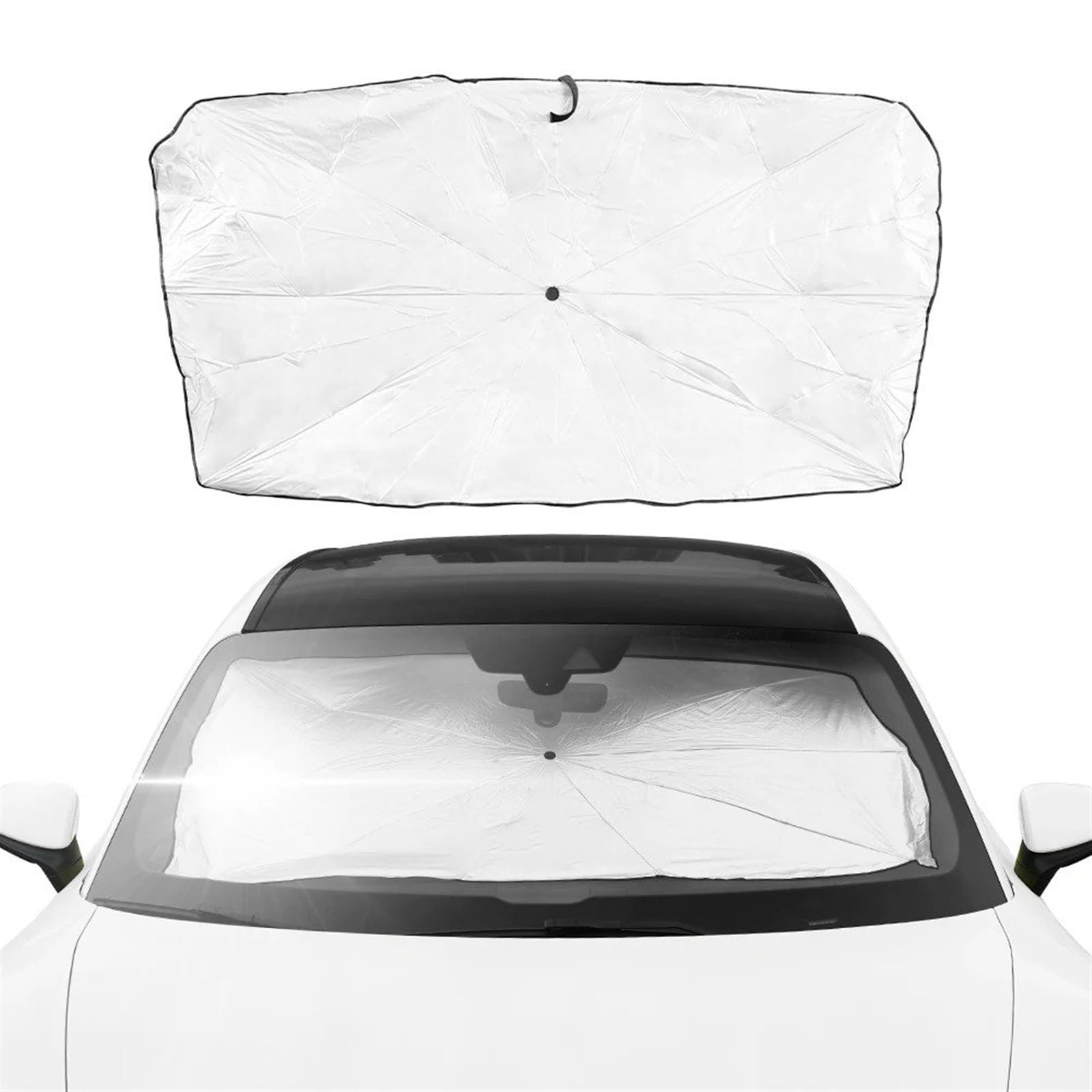 Zanzariera Automobile Per Alfa Per Romeo Per Giulietta 940 Parasole Per Auto Parasole Parasole Per Finestrini Anteriori Per Auto Anti-UV Accessori Interni Per Auto Tendine Sole Auto(76x140cm)