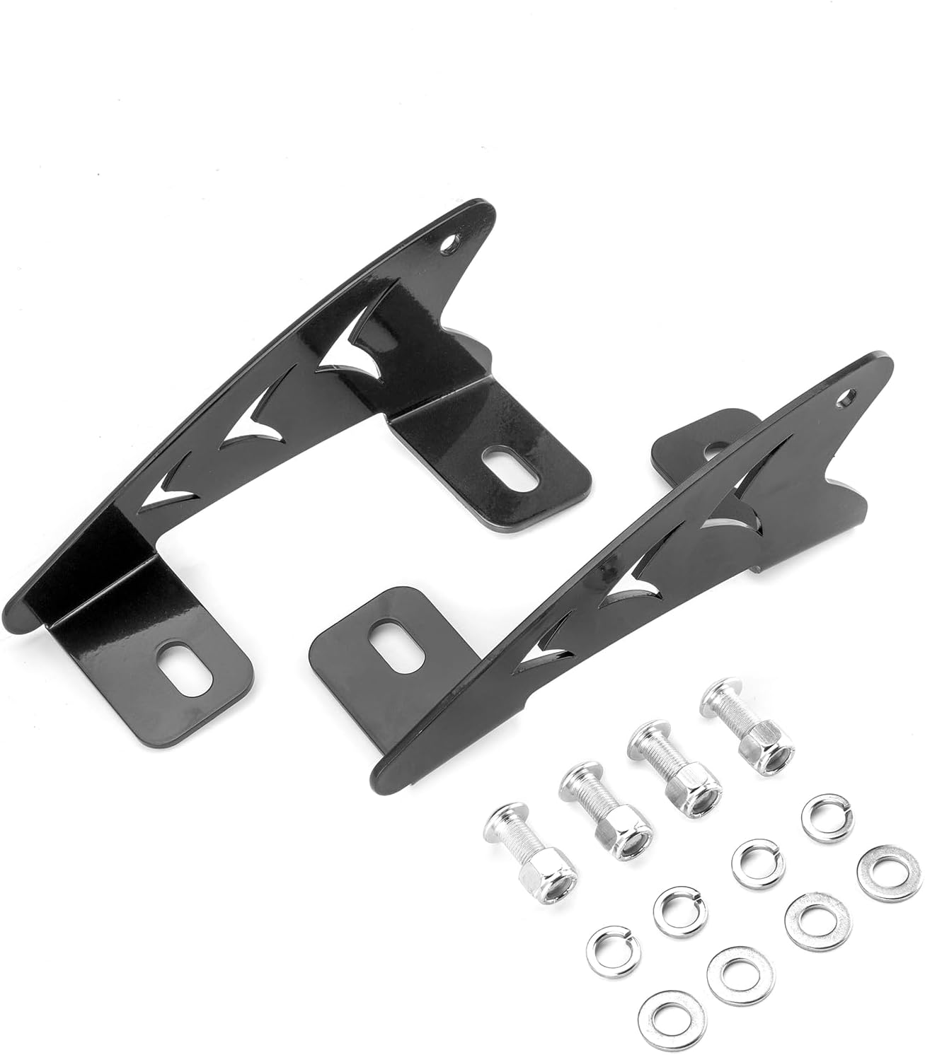 WeiSen 32 Inch Upper LED Straight Light Bar Roof Mount Brackets Compatible with Polaris RZR Pro R 4 2022-2025