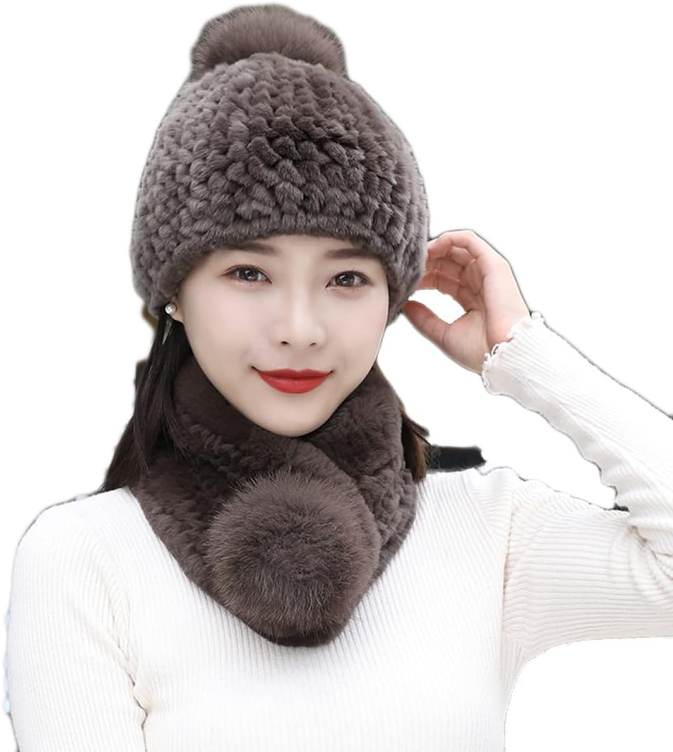 FENDI フェンディ FXQ056 ロゴ ポンポン付き ビーニー 帽子 ニット帽