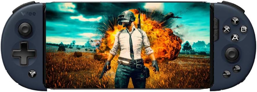 Bounabay Wireless Telescopic Bluetooth Controller Gamepad for Android System, Stretchable PUBG Mobile Game Controller with Flymapping Technology, More Games Enabled