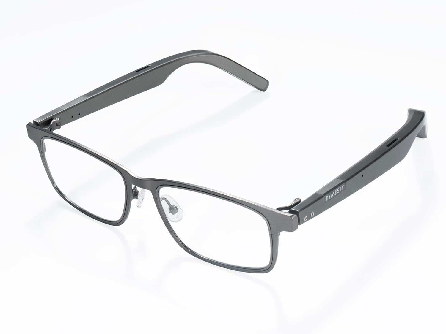 Smart AI Glasses for Men Women Titanium Frame Real-Time Translation Meeting Recording AI Assistant Open-Ear Bluetooth Speakers and
