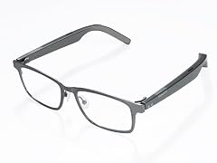Smart AI Glasses for Men Women Titanium Frame Real-Time Translation Meeting Recording AI Assistant Open-Ear Bluetooth Speakers and