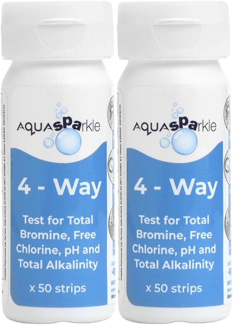 2 x Chlorine, Bromine, pH, Alkalinity