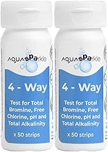 2 x Chlorine, Bromine, pH, Alkalinity