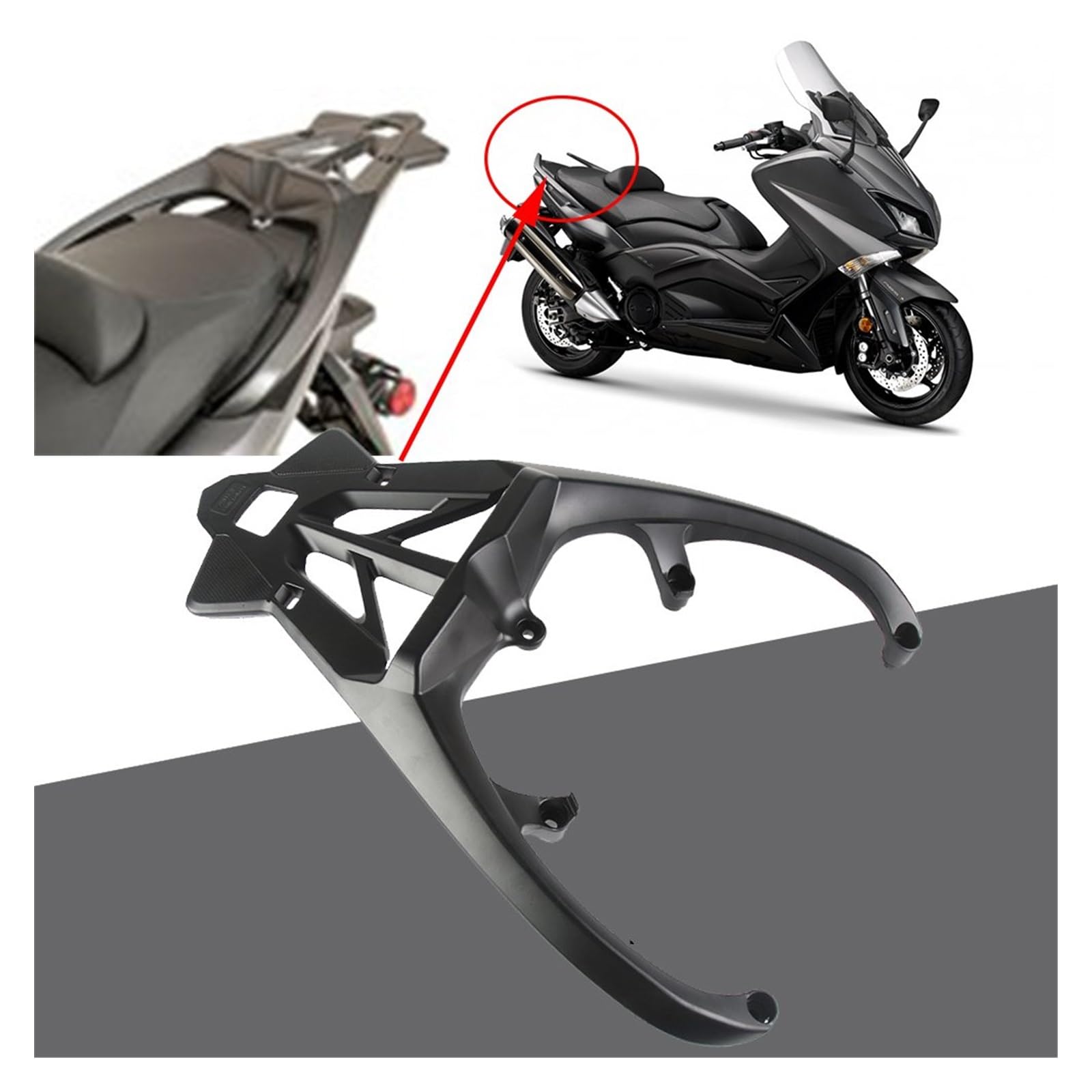 ボックス　tmax530 tmax リアキャリア　SJ12J Amazon.co.jp: リアキャリア ために ために Tmax 530 ために T MAX 530