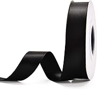 Vista 42 de YAMA Cinta de satén de doble cara, 7/8 pulgadas, 25 yardas para envolver regalos, color rosa