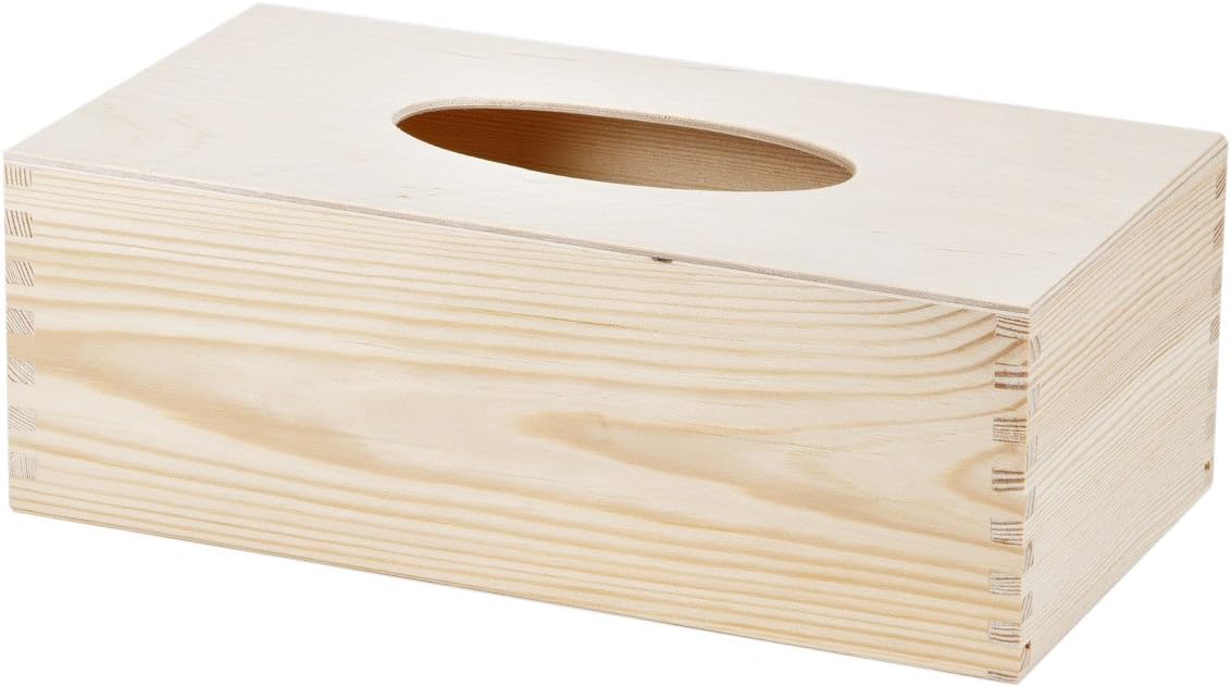 Tissue box cosmetic tissue box rectangular decoupage sliding base