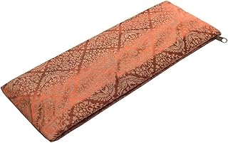 半袈裟入れ(門徒式章 入れ/略肩衣 入れ) 古渡緞子 赤色 10.8×29.7cm (g027)