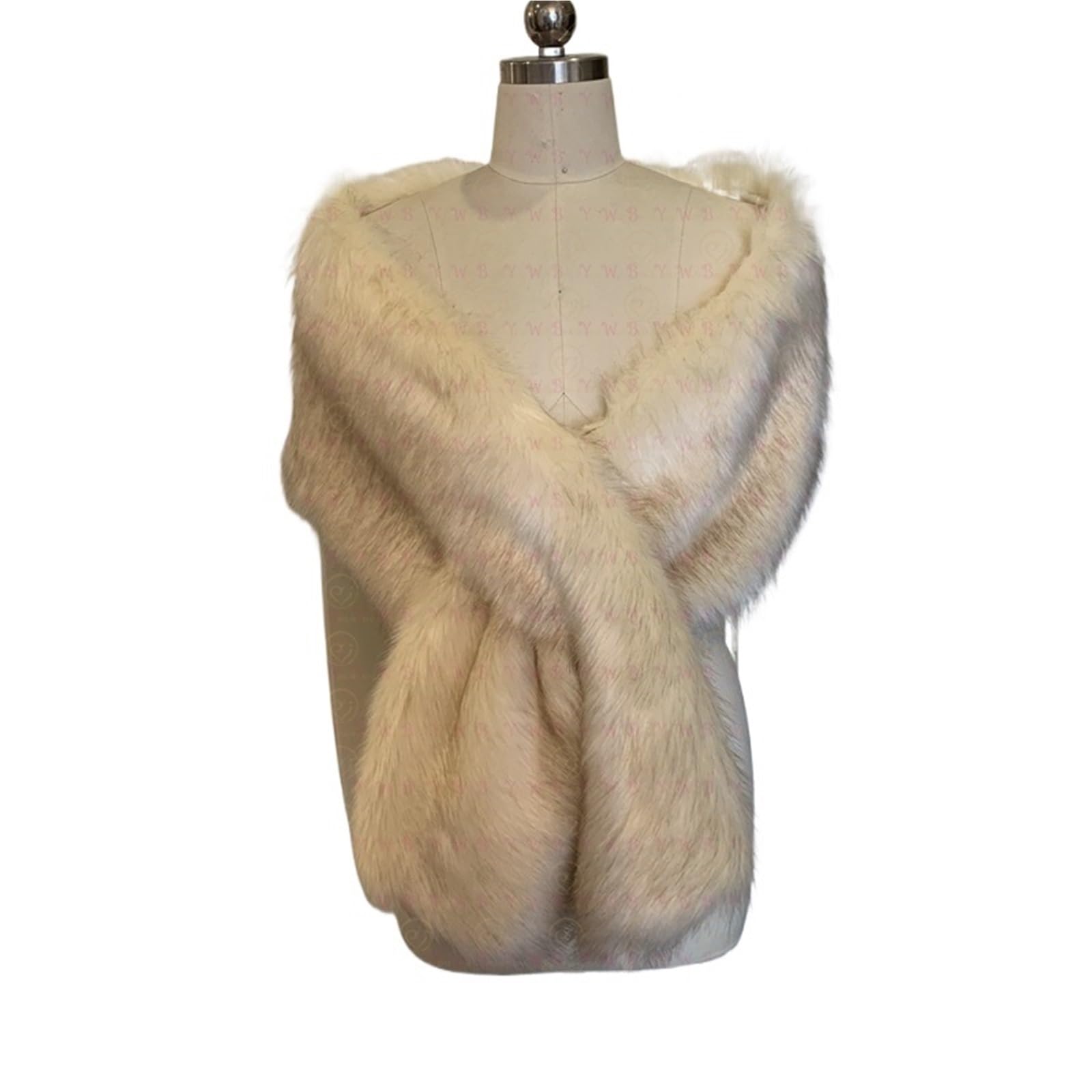 Chal de vestido de novia Vestido de novia chal mujeres capas piel champán boda estola chaqueta nupcial fiesta Formal