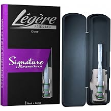 Legere Reeds - Oboe Reed, Signature, Strength Medium DROEGMM - Premium Synthetic Woodwind Reed