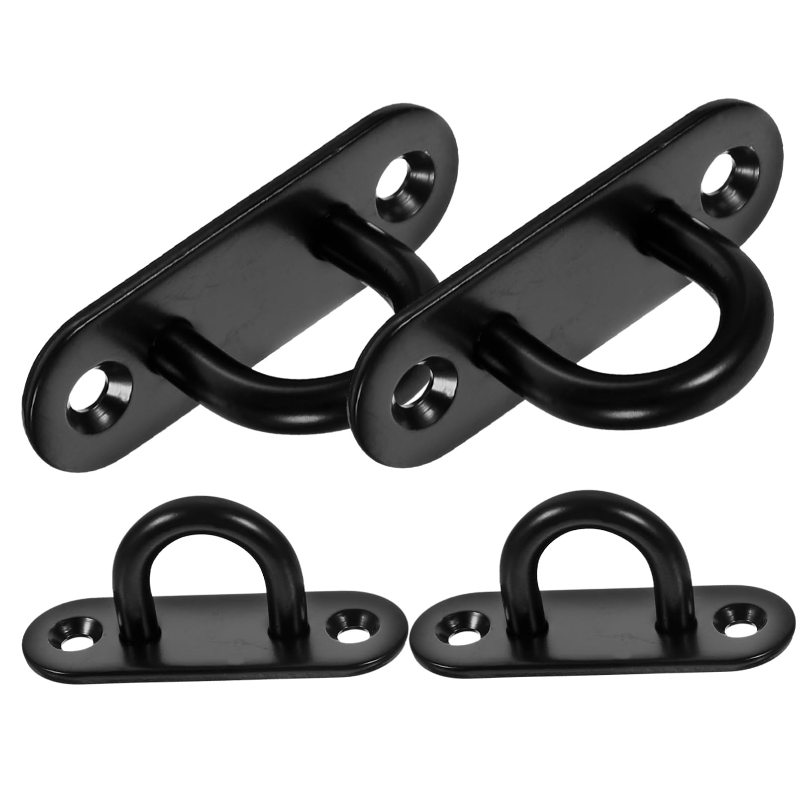 NAMOARLY Metal Wall Hooks 4 Pcs Ceiling Hooks Stainless Steel Wall Mount Hooks for Hanging