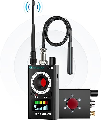 JMDHKK Detectores de cámara oculta - Detector de errores profesional, escáner RF - Localizador GPS anti-espía para el hogar, oficina, seguridad