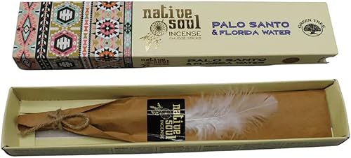 Miniatura 4 de Native Soul Palo Santo & Florida - Varillas de incienso de agua (caja al por menor, 12 paquetes individuales)
