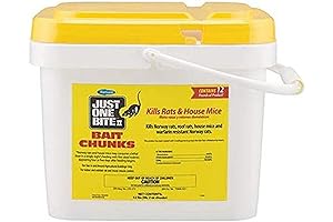 Just One Bite II Bars Mice and Rat Killer (12 lbs, 96, 2 oz Chunks)