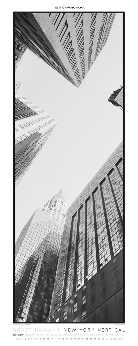 New York - Magnum Kalender immerwährend: Panorama Kalender m. immerwährendem Kalendarium