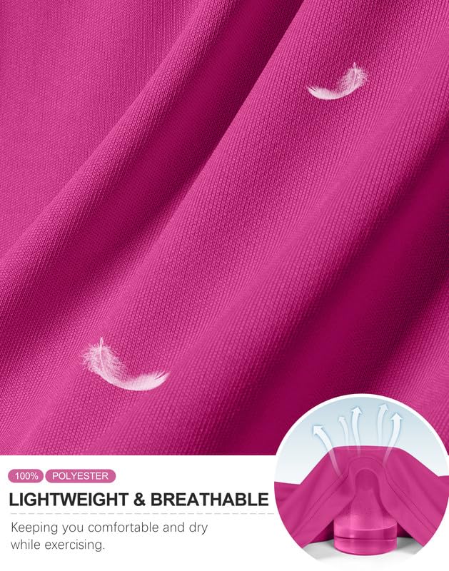 Image of Women's Workout Tops Racerback Athletic Tank Tops Sleeveless Loose Fit Yoga Running Gym Shirts for Women
