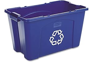 Rubbermaid Indoor Recycle Bins for Sustainable Waste Management