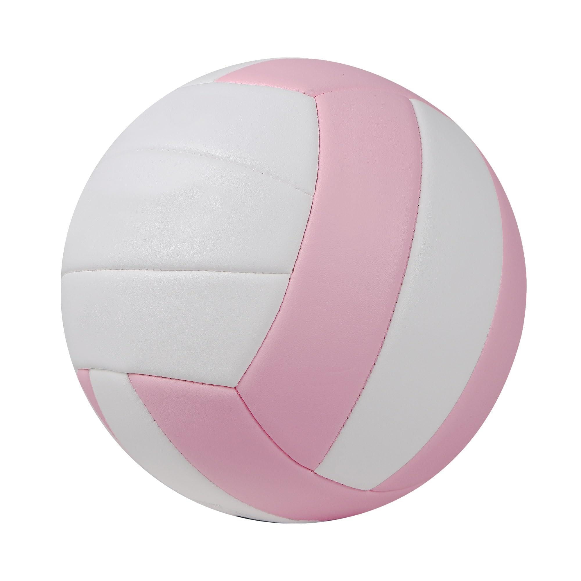 BOUNCECATCH Outdoor Volleyball for Beach and Garten, for Adult Training and Indoor Play, Soft Play Volleyball - Official Size