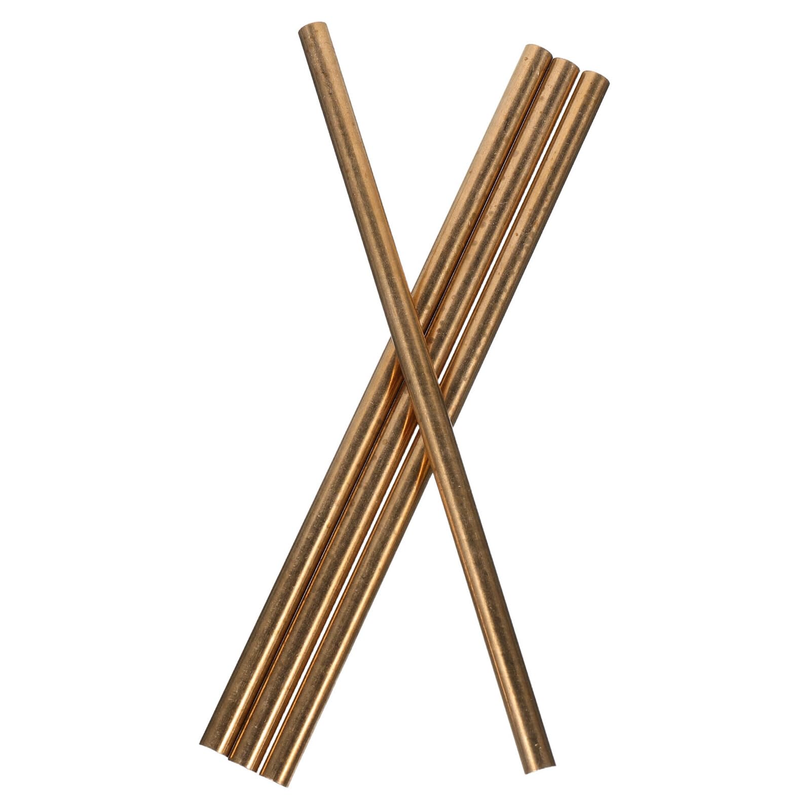 Pasadores Sólidos de Cobre para Mango de Cuchillo 100 Mm, Varillas de Remache de Cobre Macizo 4 Mm, Herrajes para Construcción de Mangos de Cuchillos, 4 Piezas, Uso en Reparación y Bricolaje
