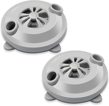 2PCS BF-004 Pipeless Magnetic Jet Head for LURACO Jet Motor Pedicure Chair Bathtub Tubs Spa Chairs Accessories Matte