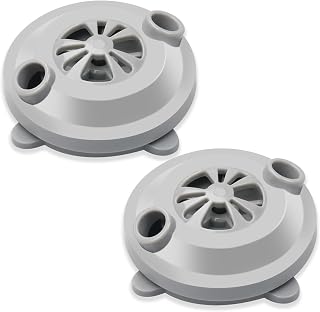 2PCS BF-004 Pipeless Magnetic Jet Head for LURACO Jet Motor Pedicure Chair Bathtub Tubs Spa Chairs Accessories Matte