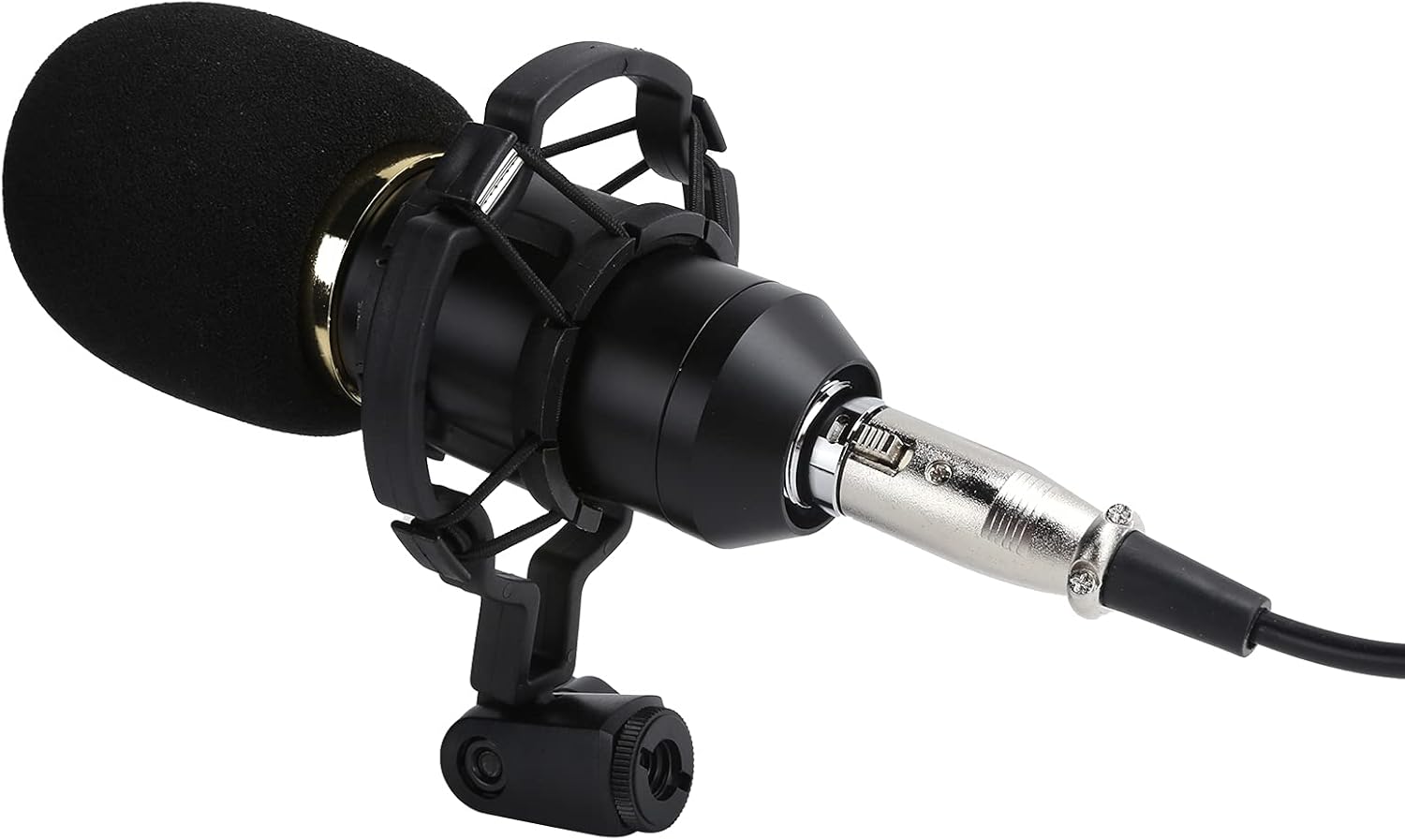 Nikou Microphone Condenser Computer Streaming Broadcasting Singing Device BM800 Recording Kit USB Mic with Shock Mount for Live Broadcast