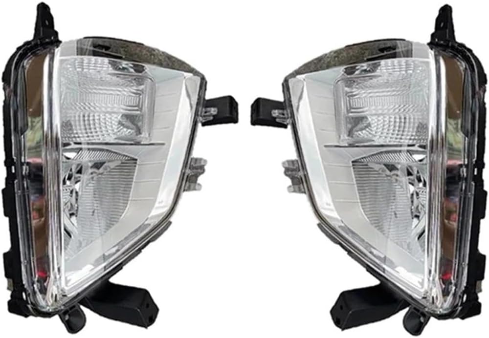 1Pair Car Front Bumper Fog Lights Driving Lamp Turn Signal Marker Compatible for Eclipse 2017-2019