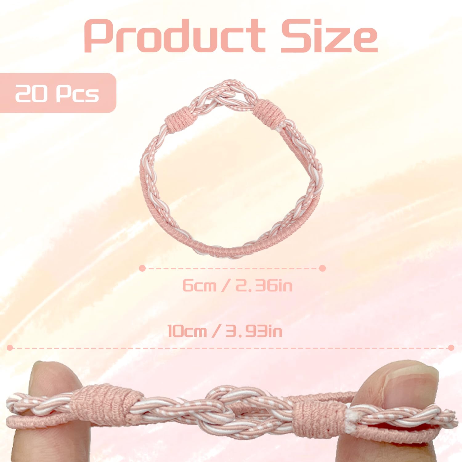 20 Pcs Hair Ties - Image 2