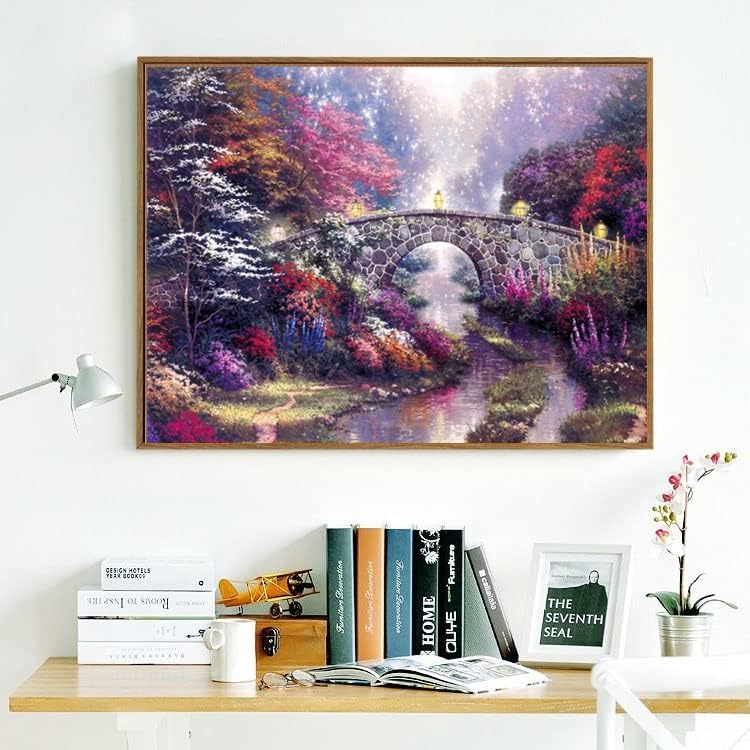 Miniatura 2 de Rompecabezas de 500 piezas para adultos, puente de arco de 20.5 x 15 pulgadas, 500 piezas grandes para niños y adultos, rompecabezas de 500 piezas