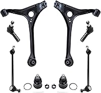 Vista 47 de Detroit Axle - Kit de suspensión frontal de 8 piezas para Dodge Journey 2009-2015, 2 brazos de control inferiores, 2 rótulas, 2 varillas