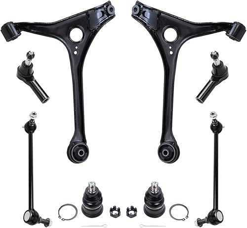 Miniatura 43 de Detroit Axle - Kit de brazos de control de extremo delantero RWD para Dodge Ram 03-06 2500 3500, 2 brazos de control superior con rótula 2 varillas