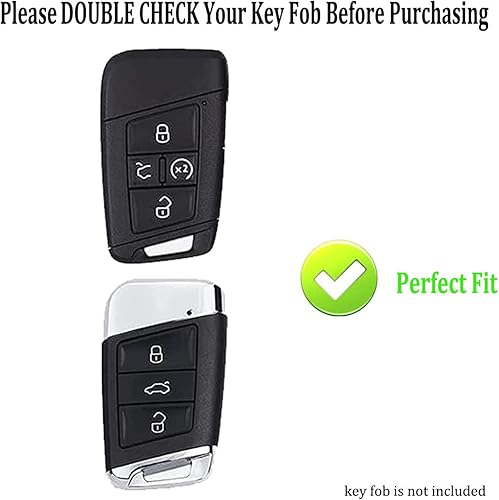 Miniatura 2 de Funda protectora de TPU para llavero VW Atlas Tiguan Taos Passat Jetta Beetle Golf MK6 Polo Smart Key Fob