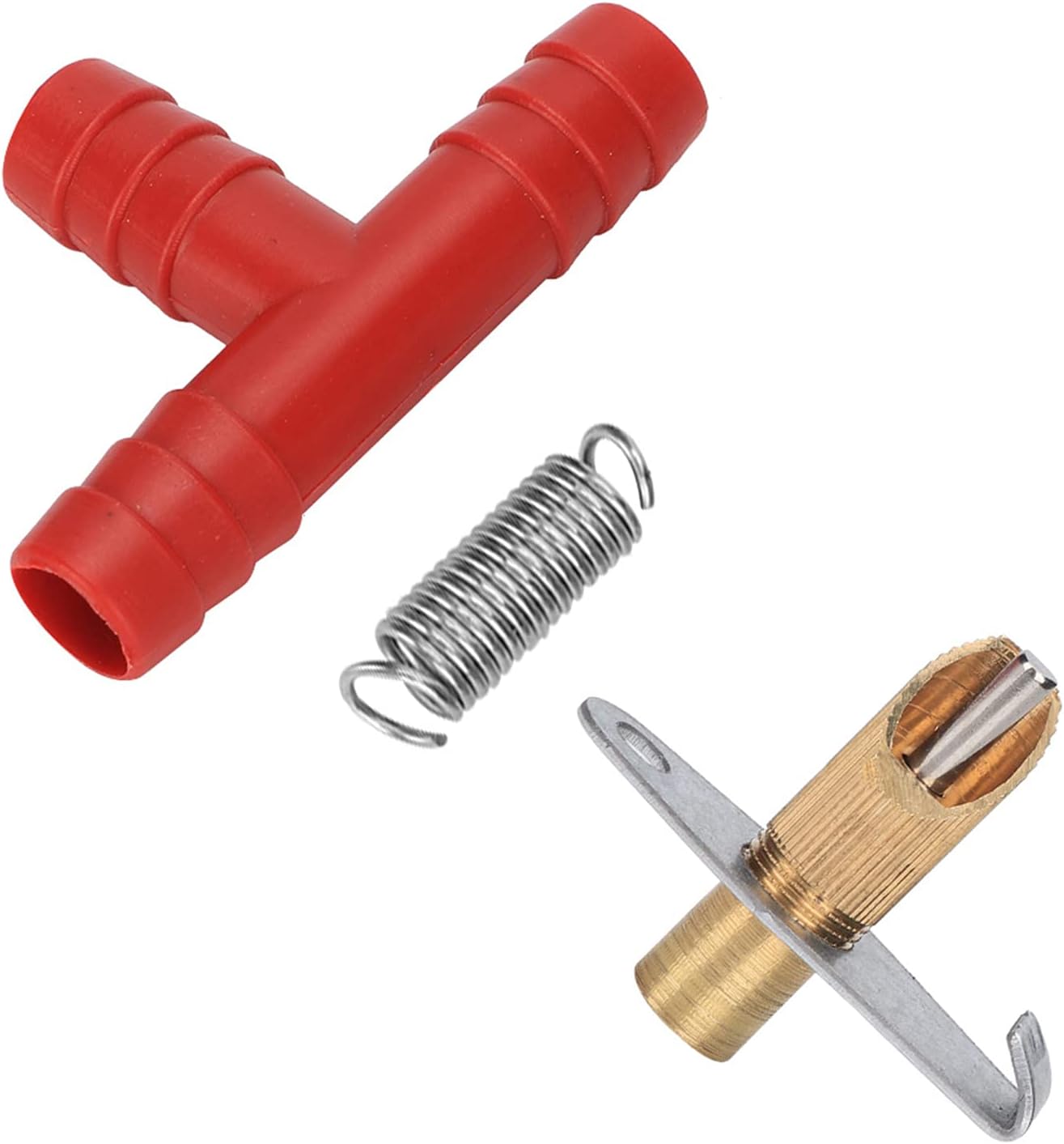 HEEPDD 100PCS Rabbit Water Nipple, Automatic Drinkers for Small Animals, Save Time with Easy Setup for Rabbits Guinea Pigs Pet Cages 100PCS Rabbit Water Nipple, Copper Plastic Nan (Copper