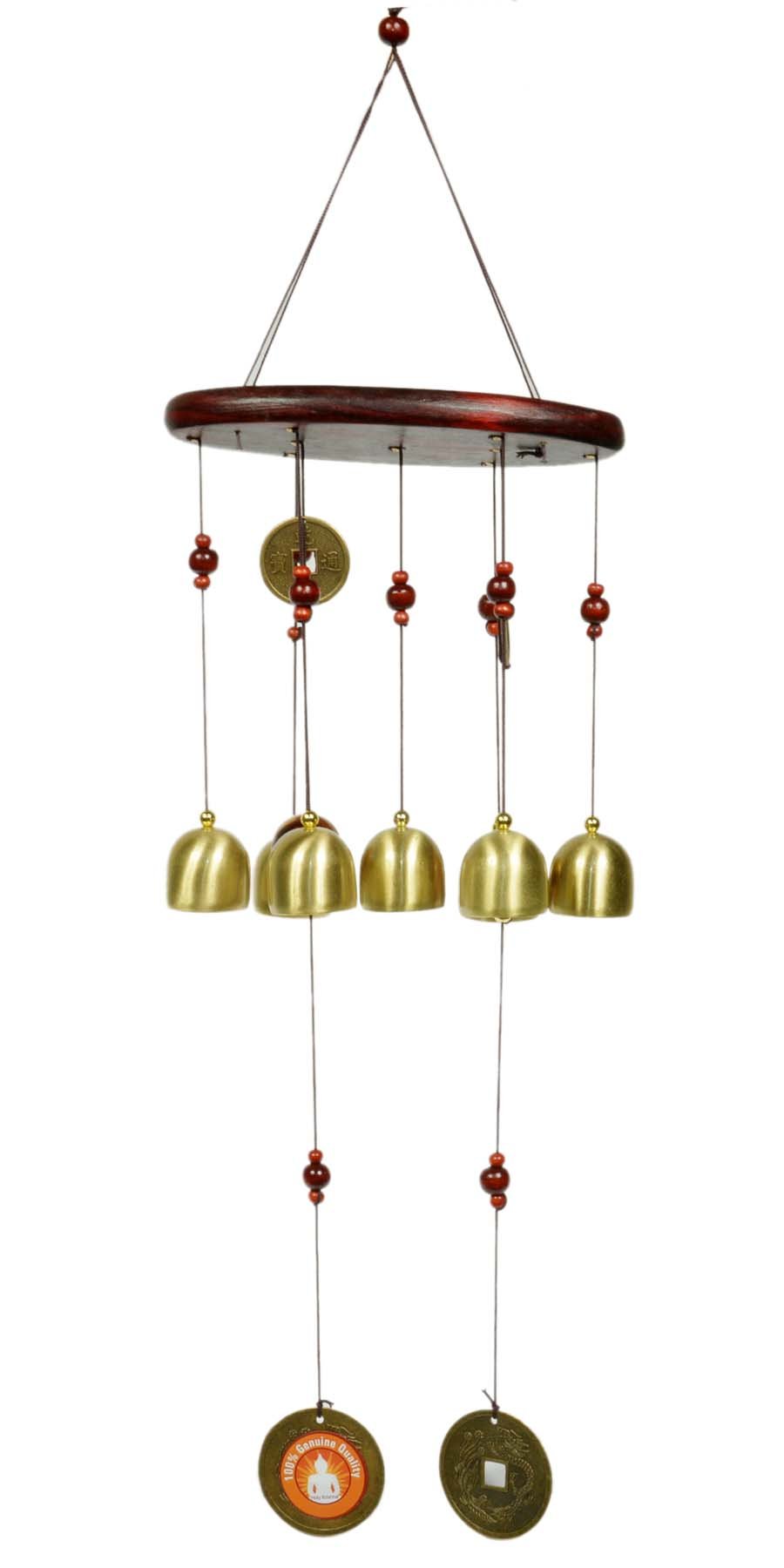 Carillon Éolien Feng Shui Métal Clochettes Laxmi ATM