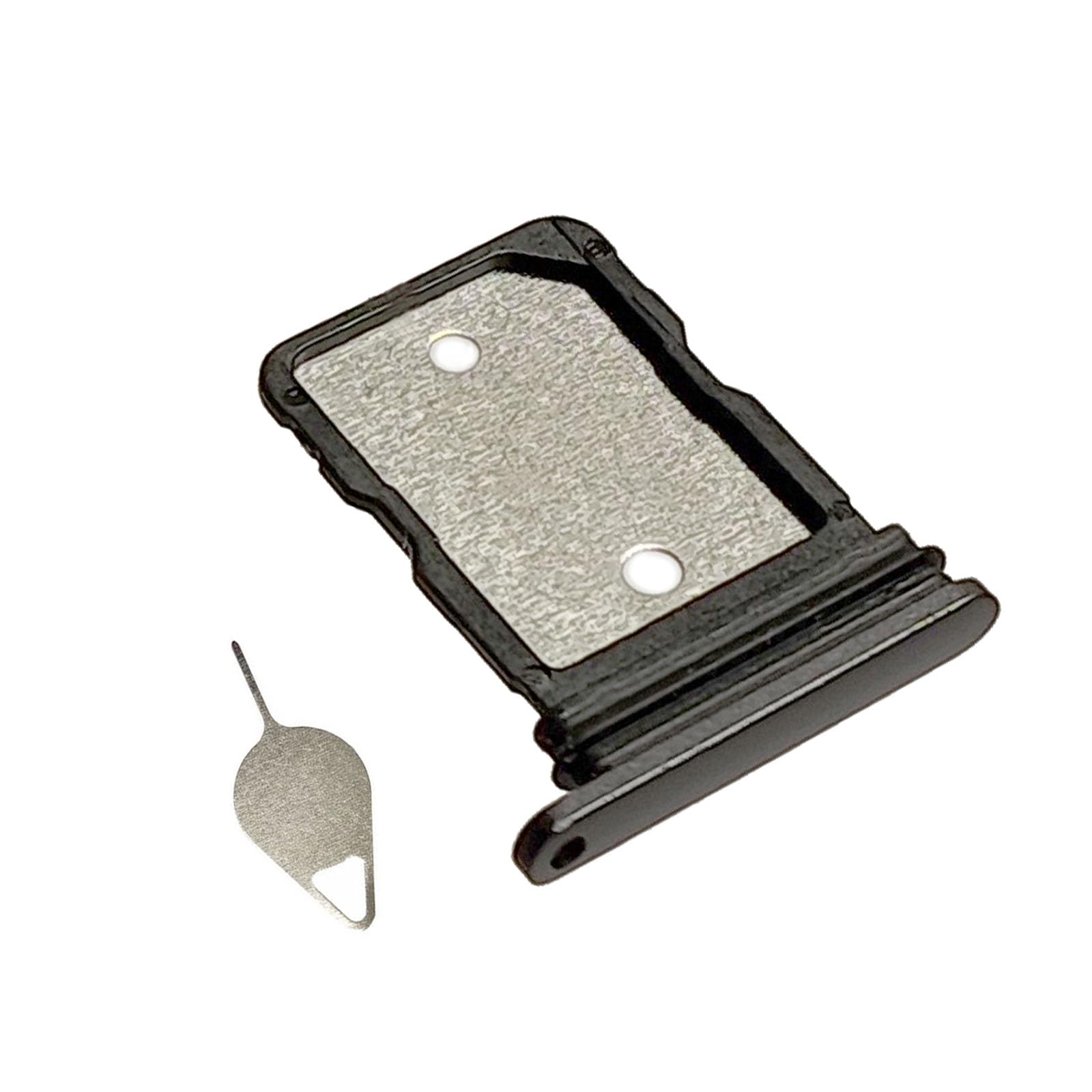 Pixel 8 SIM Card Tray Replacement Card Holder for Google Pixel 8 5G GKWS6 G9BQD — Black [not fit for Pixel 8 Pro Version]